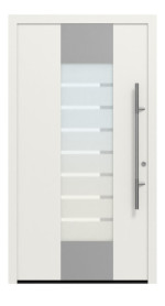 Hörmann Haustür ThermoSafe 166 RAL 9016-RAL 9016 Frontansicht außen