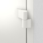 Hörmann Haustür ThermoSafe 185 RAL 9016-RAL 9016 Detail Bänder