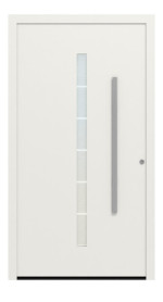 Hörmann Haustür ThermoSafe Aktion 189 RAL 9016-RAL 9016 Frontansicht außen