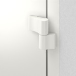 Hörmann Haustür ThermoSafe Aktion 501 RAL 9016-RAL 9016 Detail Bänder