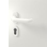 Hörmann Haustür ThermoSafe Aktion 501 RAL 9016-RAL 9016 Detail Oberfläche