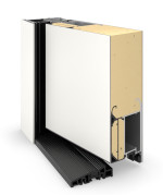 Hörmann Haustür ThermoSafe Aktion 501 RAL 9016-RAL 9016 Detail Querschnitt