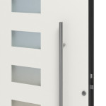 Hörmann Haustür ThermoSafe Aktion 502 RAL 9016-RAL 9016 Detail Drücker