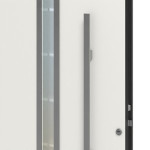 Hörmann Haustür ThermoSafe Aktion 686 RAL 9016-RAL 9016 Detail Drücker