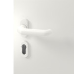 Hörmann Haustür ThermoSafe Aktion 686 RAL 9016-RAL 9016 Detail Oberfläche
