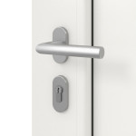 Interio Haustür Kunststoff 4-Sterne 1075 RAL 9016-RAL 9016 Detail Oberfläche