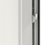 Weru Haustür SEDOR-home H13126-G RAL 9016-RAL 9016 Detail Schließer