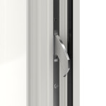 Höning Haustür Edition 2019 Theodor RAL 9016-RAL 9016 Detail Schließer