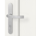Höning Haustür Edition 2019 Theodor RAL 9016-RAL 9016 Detail Oberfläche