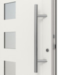 Weru Haustür AVIDA-home H13125-G RAL 9016-RAL 9016 Detail Drücker