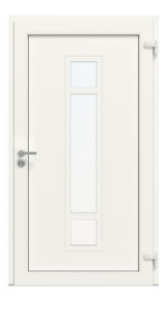 Weru Haustür AVIDA-home H13126-G RAL 9016-RAL 9016 Frontansicht innen