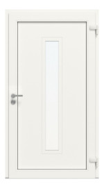Weru Haustür AVIDA-home H13150-G RAL 9016-RAL 9016 Frontansicht innen