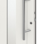 Weru Haustür AVIDA-home H13156-G RAL 9016-RAL 9016 Detail Drücker