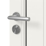 Weru Haustür AVIDA-home H13156-G RAL 9016-RAL 9016 Detail Oberfläche