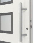 Weru Haustür AVIDA-home H13174-G RAL 9016-RAL 9016 Detail Drücker