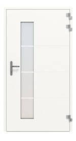 Splendoor Haustür COMFORT C1060 RAL 9016-RAL 9016 Frontansicht innen