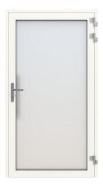 Splendoor Haustür LIGHT L1010 RAL 9016-RAL 9016 Frontansicht innen
