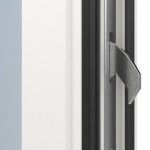 Splendoor Haustür LIGHT L1010 RAL 9016-RAL 9016 Detail Schließer
