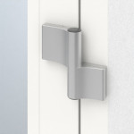 Splendoor Haustür LIGHT L1010 RAL 9016-RAL 9016 Detail Bänder