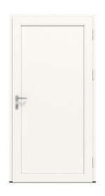 Meeth Haustür Signum Exklusiv PVC 01 RAL 9016-RAL 9016 Frontansicht innen