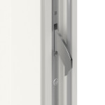 Meeth Haustür Signum Exklusiv PVC 01 RAL 9016-RAL 9016 Detail Schließer