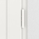 Meeth Haustür Signum Exklusiv PVC 01 RAL 9016-RAL 9016 Detail Bänder