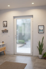 Meeth Haustür Signum Exklusiv PVC 60 RAL 9016-RAL 9016 Stilwelt innen