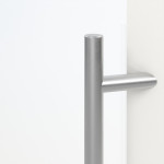 Meeth Haustür Signum Exklusiv PVC 60 RAL 9016-RAL 9016 Detail Drücker