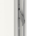 Meeth Haustür Signum Exklusiv PVC 87 RAL 9016-RAL 9016 Detail Schließer