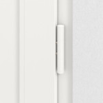 Meeth Haustür Signum Exklusiv PVC 87 RAL 9016-RAL 9016 Detail Bänder