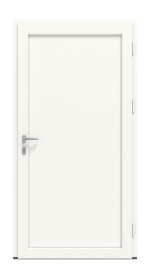 Meeth Haustür Signum Alu 01 RAL 9016-RAL 9016 Frontansicht innen