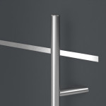 Haustür System S68 2ZA Atena RAL 7016-RAL 7016 Detail Drücker