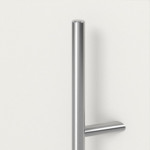 Haustür System S68 2ZA Idalia RAL 9016-RAL 9016 Detail Drücker