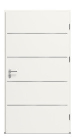 Haustür System S68 ZL ARCTIC Atena RAL 9016-RAL 9016 Frontansicht innen