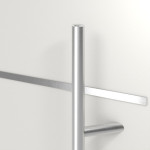 Haustür System S68 ZL ARCTIC Atena RAL 9016-RAL 9016 Detail Drücker