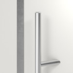 Haustür System S68 ZL ARCTIC Hebe RAL 9016-RAL 9016 Detail Drücker