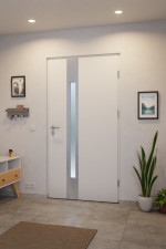 Haustür System S68 ZL ARCTIC Temida RAL 9016-RAL 9016 Stilwelt innen