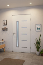 Haustür System S68 ZL ARCTIC Juventus RAL 9016-RAL 9016 Stilwelt innen