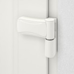 Haustür Kunststoff Premium F015 RAL 9016-RAL 9016 Detail Bänder