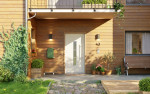 Haustür Kunststoff Premium F027 RAL 9016-RAL 9016 Stilwelt main