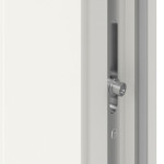 Haustür Kunststoff Premium T002 RAL 9016-RAL 9016 Detail Schließer