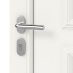 Haustür Kunststoff Premium T023 RAL 9016-RAL 9016 Detail Oberfläche