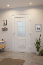 Haustür Kunststoff Premium T029 RAL 9016-RAL 9016 Stilwelt innen