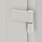 Haustür Kunststoff Premium T029 RAL 9016-RAL 9016 Detail Bänder