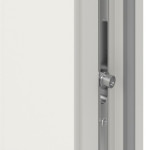 Haustür Kunststoff Premium T036 RAL 9016-RAL 9016 Detail Schließer