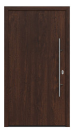 Hörmann Haustür ISOPRO IP 010 Dark Oak-Dark Oak Frontansicht außen