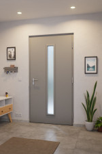 Hörmann Haustür ISOPRO IP 020 RAL 9007-RAL 9007 Stilwelt innen
