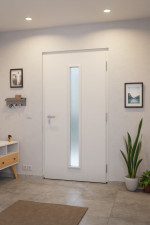 Hörmann Haustür ISOPRO IP 020 RAL 9016-RAL 9016 Stilwelt innen