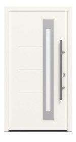 Hörmann Haustür ISOPRO IP 780 RAL 9016-RAL 9016 Frontansicht außen