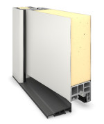 Hörmann Haustür ISOPRO Secur IPS 810 RAL 9016-RAL 9016 Detail Querschnitt